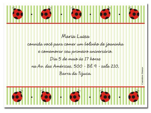 Convite ladybug png  Convite de aniversario ladybug, Convite da ladybug,  Convite joaninha