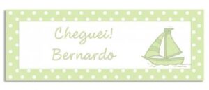 Etiqueta Teen Barquinho (5,5 x 2 cm)