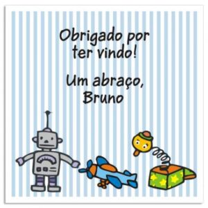 Etiqueta  Brinquedos (5 X 5 cm)