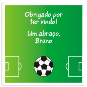 Etiqueta  Campo de Futebol (5 X 5 cm)