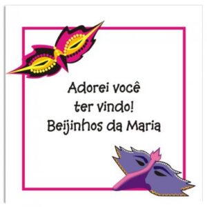 Etiqueta  Mascaras (5 X 5 cm)