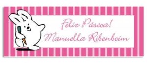 Etiqueta Teen Coelho (5,5 x 2 cm)