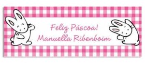 Etiqueta Teen Coelhos (5,5 x 2 cm)