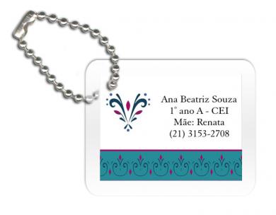 Mini Tag Baile Real 1 (4 x 3 cm)