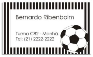 Etiqueta de Identificação Bola (8,5 x 5 cm)