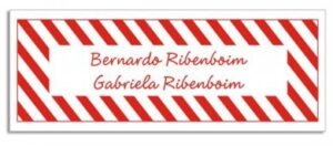 Etiqueta Infantil Futebol (6,5 X 2,5 cm)