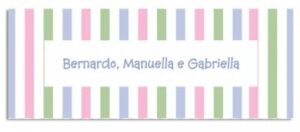 Etiqueta Infantil Mãos (6,5 X 2,5 cm)