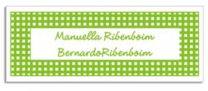 Etiqueta Infantil Pranchas (6,5 X 2,5 cm)
