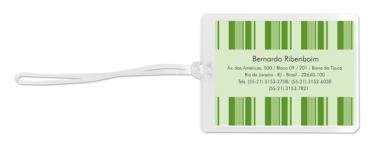 Tag Adulto Listras Verde 2 (9 x 7 cm)