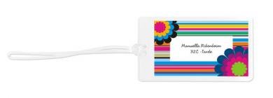 Tag Flor Grande Diagonal (9 x 5 cm)