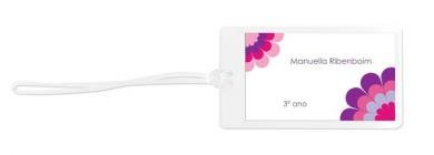 Tag Flor Grande Diagonal 3 (9 x 5 cm)