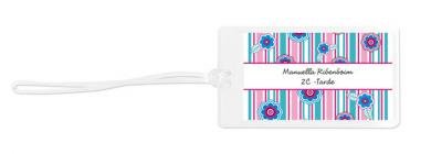 Tag Flores Azuis (9 x 5 cm)