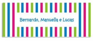 Etiqueta Infantil Varal (6,5 X 2,5 cm)